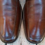 Hugo Boss Mens Dress Shoes Size 9M Brown Leather Casual Comfort Lace Up Oxford