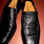 COLE HAAN mens Sz 10.5 M supple black leather loafers Casual classy/classic NICE
