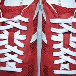 Hugo Boss Orlenno Bright Red Sneakers Tennis Shoes Size 11 44 NIB