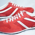 Hugo Boss Orlenno Bright Red Sneakers Tennis Shoes Size 11 44 NIB