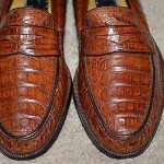 GORGEOUS COLE HAAN “GENUINE CROCODILE” ITALY MADE LOAFERS 9 $1295