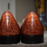 GORGEOUS COLE HAAN “GENUINE CROCODILE” ITALY MADE LOAFERS 9 $1295
