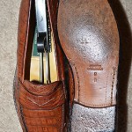 GORGEOUS COLE HAAN “GENUINE CROCODILE” ITALY MADE LOAFERS 9 $1295