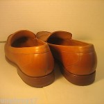 COLE HAAN MEN’S BROWN LEATHER LOAFERS SIZE 9.5 (M)