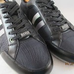 Hugo Boss Green Men’s Sneakers Victoire Station Black Authentic