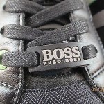 Hugo Boss Green Men’s Sneakers Victoire Station Black Authentic
