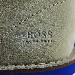 HUGO BOSS ORANGE LABEL GRAY VOLUE SHOES BOOTS LEATHER SUEDE NEW SIZE 10 43