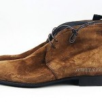 HUGO BOSS BLACK LABEL ANSONIO SHOES BOOTS BROWN 100% LEATHER NEW SIZE 9 42 ITALY
