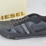 Diesel ‘Gunner’ Men’s Athletic Black and Licorice Size 9.5 EU 42.5