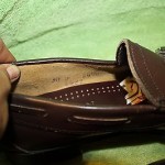 COLE HAAN MEN’S BROWN TASSEL LOAFERS SHOES SIZE 8 D USED