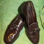 COLE HAAN MEN’S BROWN TASSEL LOAFERS SHOES SIZE 8 D USED