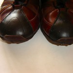 Diesel Prospect men’s size 13 brown and black leather high top shoes lace up