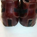 Diesel Prospect men’s size 13 brown and black leather high top shoes lace up