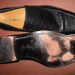 COLE HAAN mens Sz 10.5 M supple black leather loafers Casual classy/classic NICE