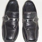 Cole Haan Men’s #D17988 Black Leather Nike Air Casual Loafers Size 10B