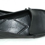 COMFORTABLE COLE HAAN BLACK GENUINE LEATHER FLAT SHOES SIZE 8 M