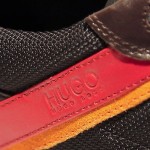 $245 HUGO BOSS Red Label Black Brown Sneakers 13 46 Mens Shoes Trainers 12.5 47