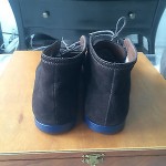 Hugo Boss Sortion Suede Lace Up Chukka Boots Size 7