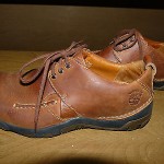 TIMBERLAND EARTHKEEPERS MEN’S BROWN LEATHER CASUAL SHOES SZ 9.5