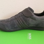 NWB Hugo Boss Men’s Fashion Sneakers Space Up Leather Shoes  SIZ 10 US 43 ER