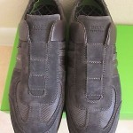 NWB Hugo Boss Men’s Fashion Sneakers Space Up Leather Shoes  SIZ 10 US 43 ER