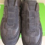 NWB Hugo Boss Men’s Fashion Sneakers Space Up Leather Shoes  SIZ 10 US 43 ER