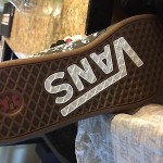 Ryan Guettler Vans Zombie Whip Size 10.5 Black White The Walking Dead Shoes