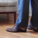 Cole Haan Air Colton Suede Saddle Shoes Mens Size 10 brown