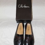Cole Haan Men’s Size 11 Pinch Cup Tassle Black w/Brown Trim