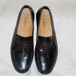 Cole Haan Men’s Size 11 Pinch Cup Tassle Black w/Brown Trim