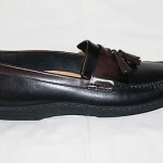 Cole Haan Men’s Size 11 Pinch Cup Tassle Black w/Brown Trim
