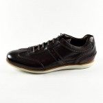 Hugo Boss Mens Brown Fashion Leather Sneakers Shoes T-LEISANDER 50272383 Size 10