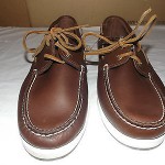 Timberland Mens Brown Leather Loafer Casual Boat Shoes Size 11 “New”