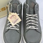 Diesel ‘Hi-Culture’ Men’s Olive Green Leather High Top Size 8 EU 40.5