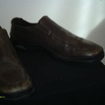 COLE HAAN NIKE AIR BROWN LOAFERS LEATHER UPPER SIZE 11.5