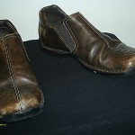 COLE HAAN SLIP ON LOAFERS BROWN LEATHER UPPER SIZE 11