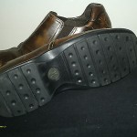 COLE HAAN SLIP ON LOAFERS BROWN LEATHER UPPER SIZE 11