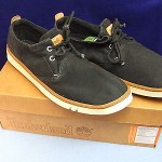 Men’s Timberland Earthkeepers Hookset Black Canvas Oxford Shoes ~ Size 11 ~ NIB