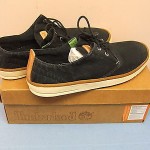 Men’s Timberland Earthkeepers Hookset Black Canvas Oxford Shoes ~ Size 11 ~ NIB