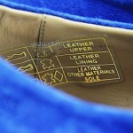 HUGO BOSS BLACK LABEL BLUE SUEDE SHOES MODAROS 100% LEATHER NEW SIZE 9, 42 ITALY