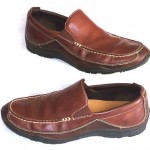 COLE HAAN NIKE AIR MENS LEATHER CASUAL LOAFERS SHOES SIZE-10.5