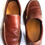 COLE HAAN NIKE AIR MENS LEATHER CASUAL LOAFERS SHOES SIZE-10.5