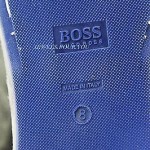 HUGO BOSS BLACK LABEL GRAY SUEDE SHOES SORREN 100% LEATHER NEW SIZE 9, 42 ITALY