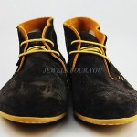 HUGO BOSS BLACK LABEL BROWN SUEDE SHOES SORREN 100% LEATHER NEW SIZE 9, 42 ITALY