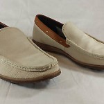 Cole Haan Nike Air Mens 12M Loafer Slip On Slides Shoes Leather