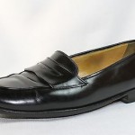 Cole Haan Penny Loafers Size 9 M Black Leather Made in Italy