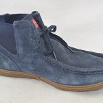Diesel ‘Bellow’ Men’s Blue Suede Moccasin Boots Size 10.5 M