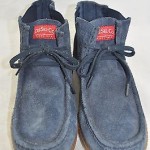 Diesel ‘Bellow’ Men’s Blue Suede Moccasin Boots Size 10.5 M