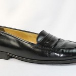 Cole Haan Penny Loafers Size 9 M Black Leather Made in Italy