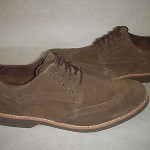TIMBERLAND EARTHKEEPERS STORMBUCK LITE BROGUE OXFORDS SZ 9 BROWN SUEDE 5830R